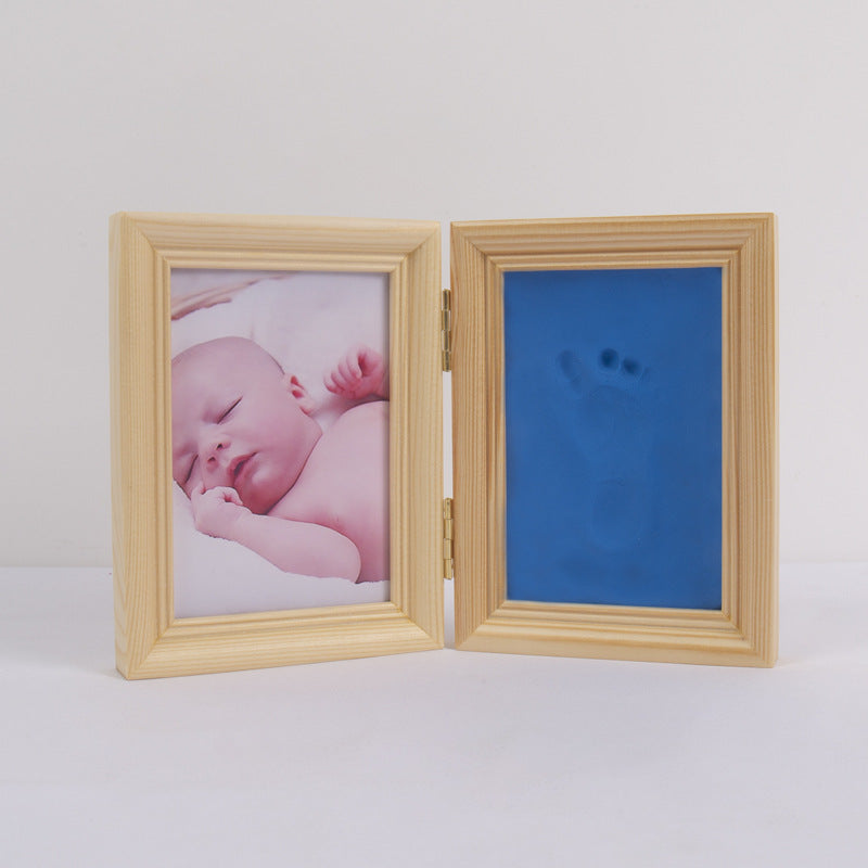 Baby Handprint Keepsake Frame with Inkpad