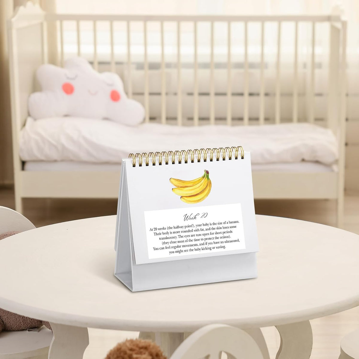 Pregnancy Calendar for First Time Moms Weekly Baby Growth Gift