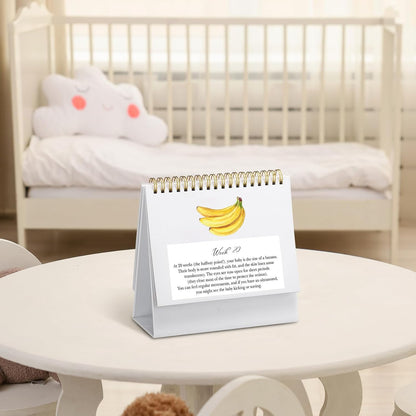 Pregnancy Calendar for First Time Moms Weekly Baby Growth Gift