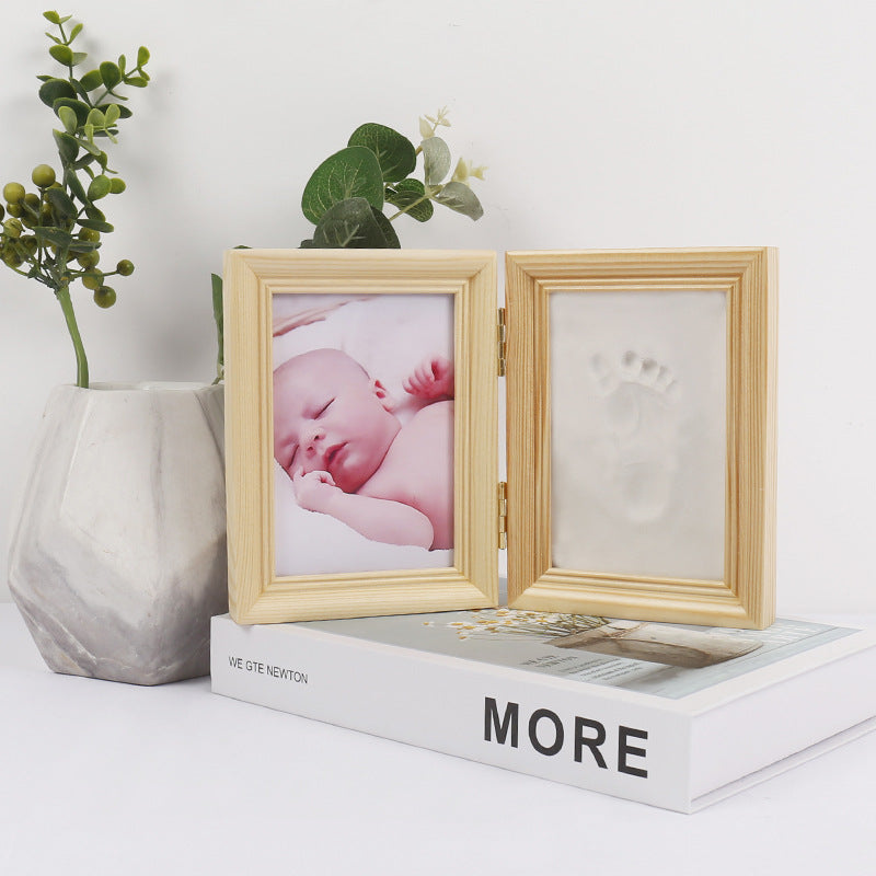 Baby Handprint Keepsake Frame with Inkpad
