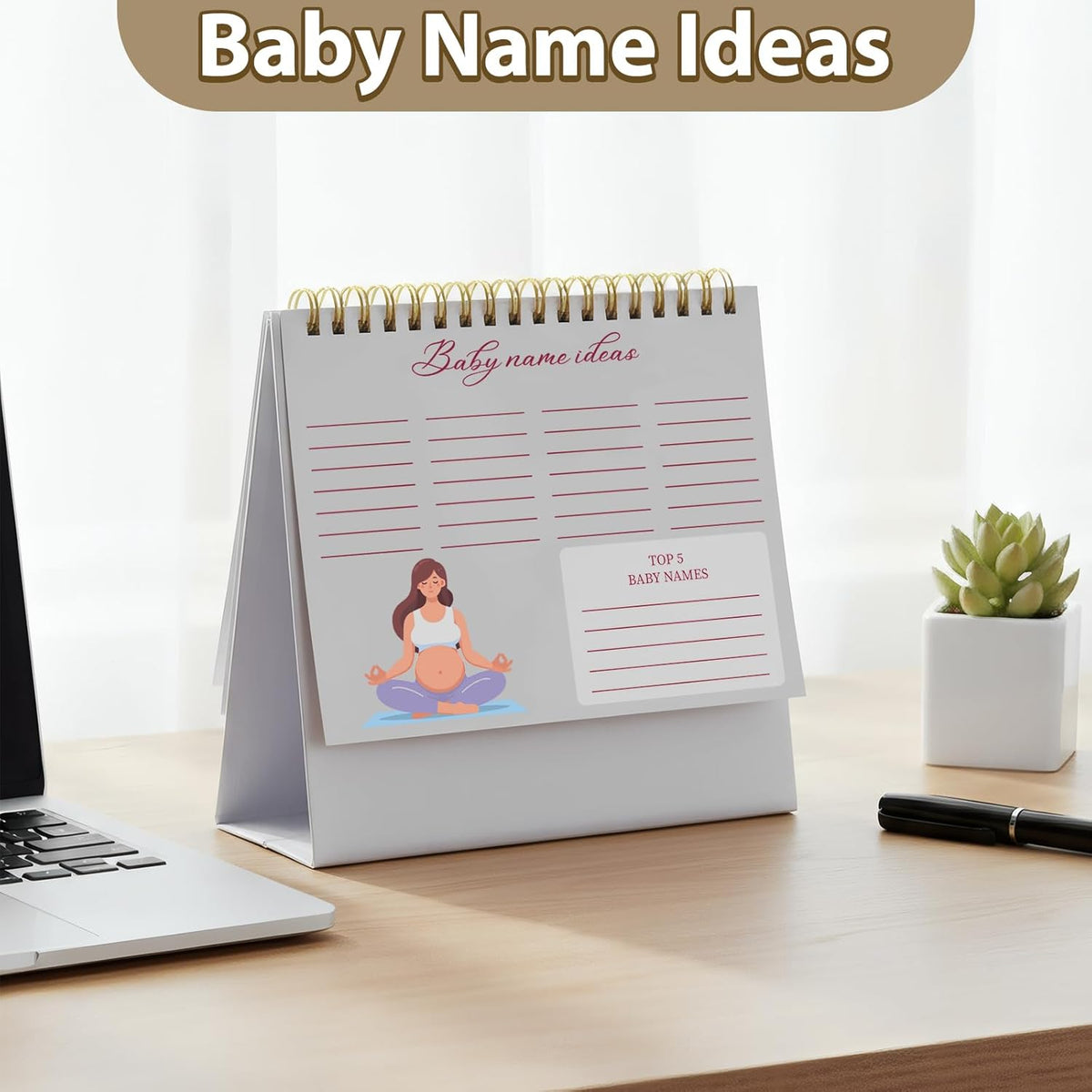Pregnancy Calendar for First Time Moms Weekly Baby Growth Gift