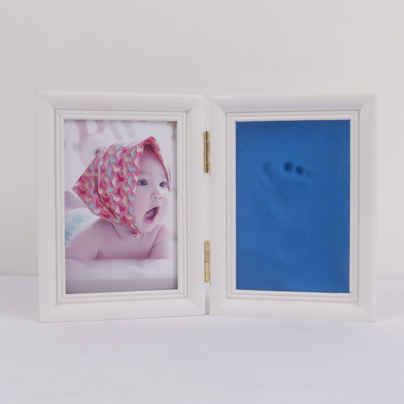 Baby Handprint Keepsake Frame with Inkpad